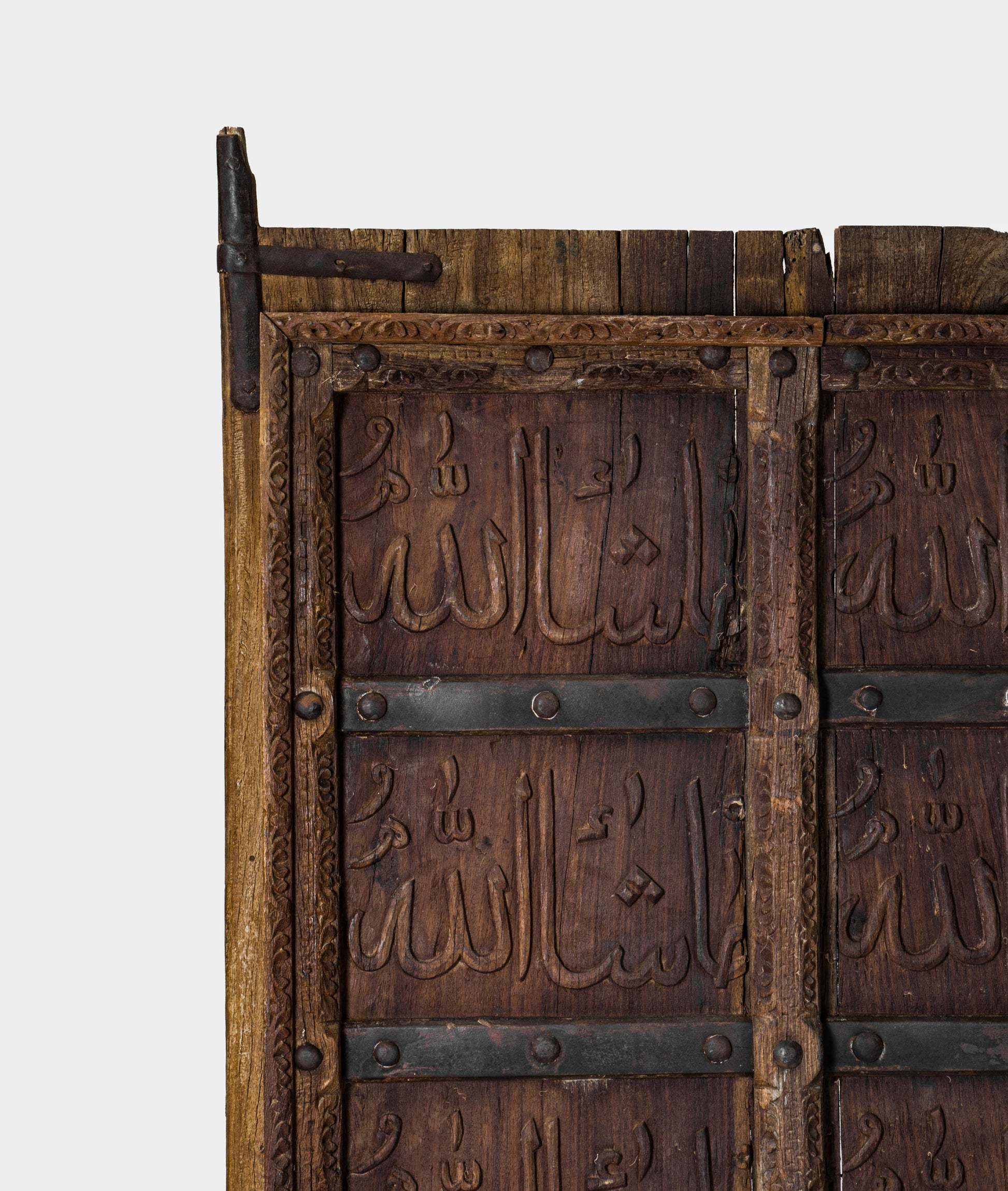 Ancient Hand Carved Marwari Door - Lakkadhaara
