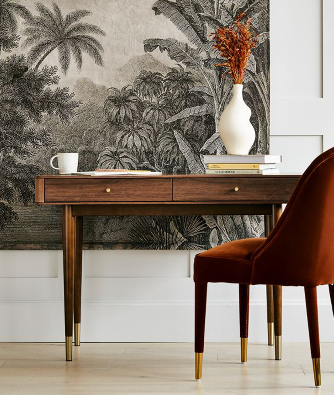 Ashford Mid Century Study Table - Lakkadhaara