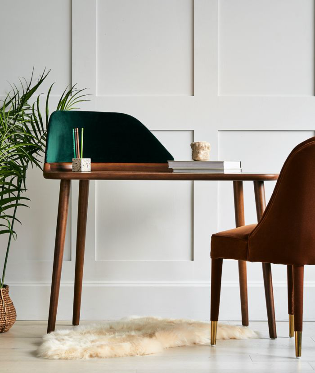 Ashford Solid Wood Study Table - Lakkadhaara