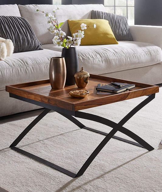 Bastia Solid Wood Coffee Table - Lakkadhaara