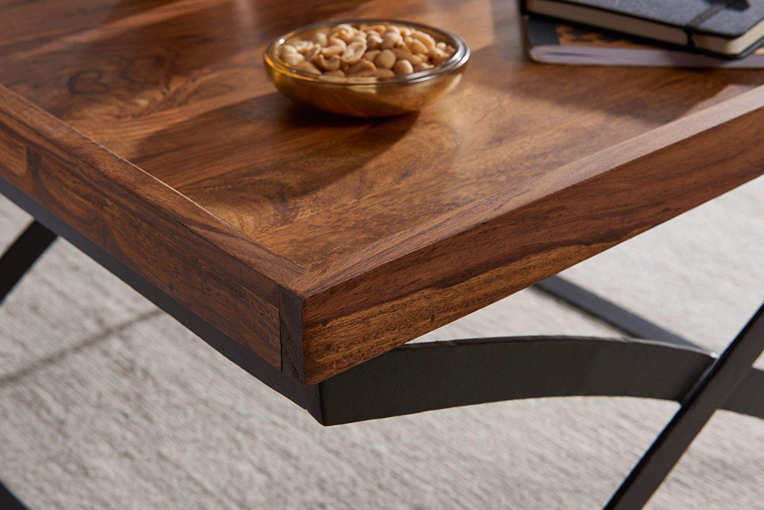 Bastia Solid Wood Coffee Table - Lakkadhaara