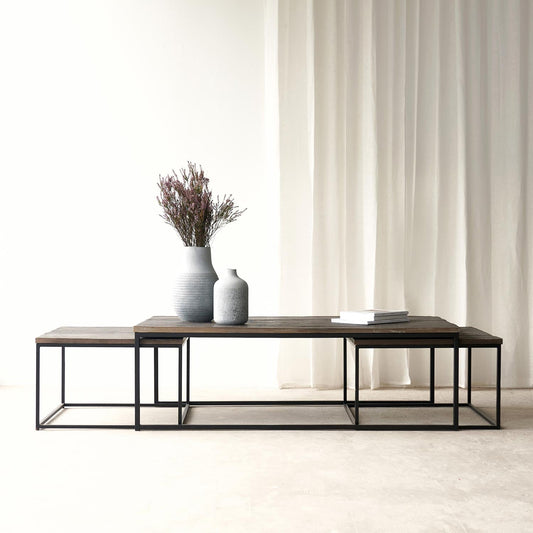 Chambery Coffee Table Set of 3 - Lakkadhaara
