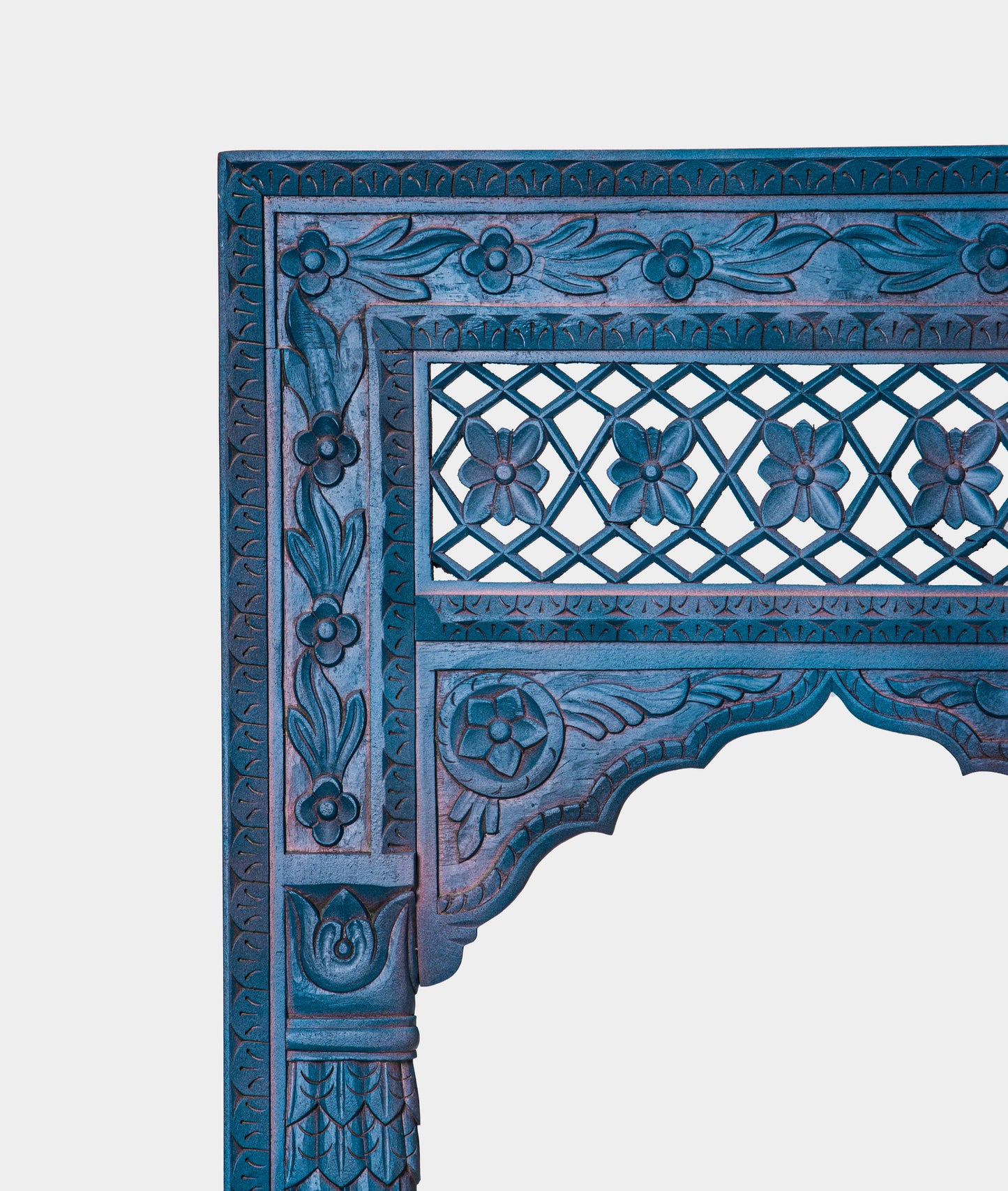 Dhwij Carved Mirror - Lakkadhaara