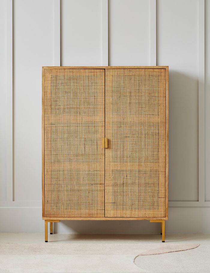 Divi Rattan Webbed Cabinet - Lakkadhaara