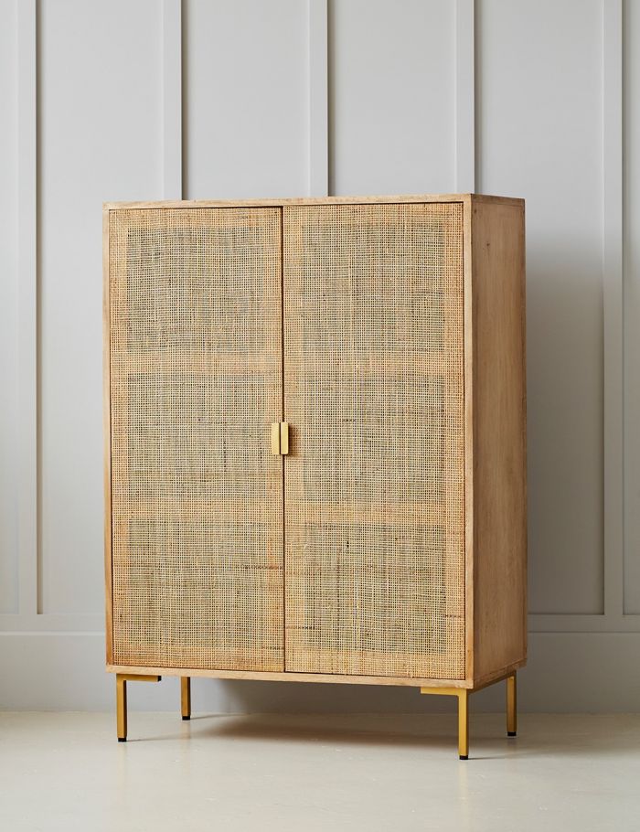 Divi Rattan Webbed Cabinet - Lakkadhaara