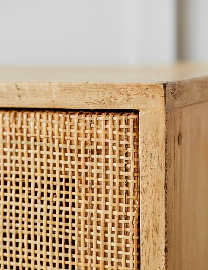 Divi Rattan Webbed Cabinet - Lakkadhaara