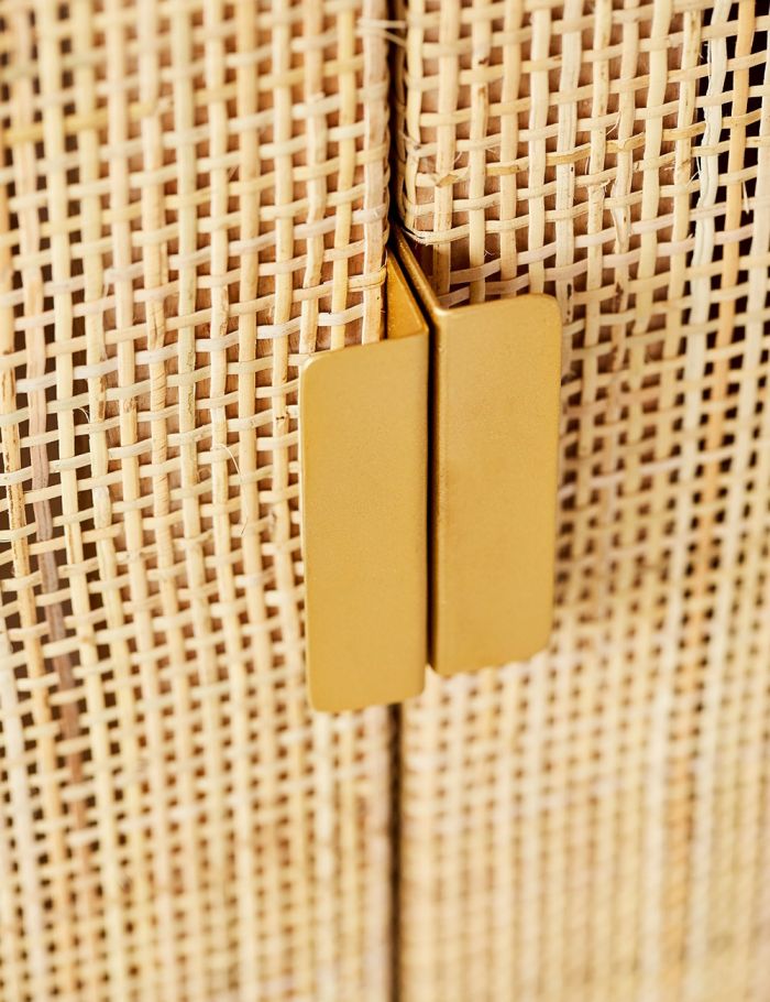 Divi Rattan Webbed Cabinet - Lakkadhaara