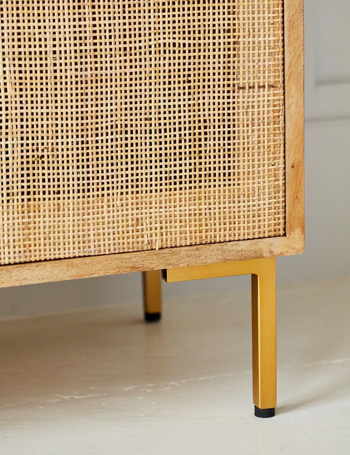 Divi Rattan Webbed Cabinet - Lakkadhaara