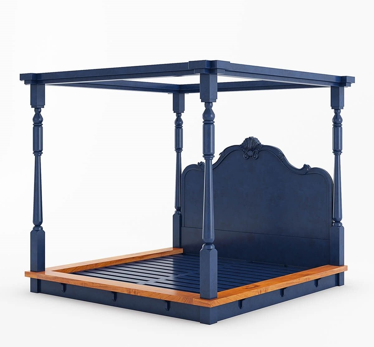 Florentina Poster Bed - Lakkadhaara