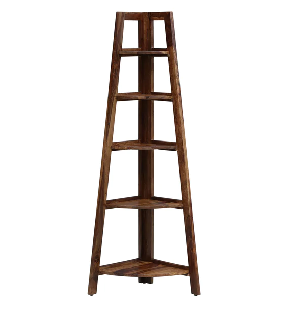 Folding Corner Bookshelf or Display Unit - Lakkadhaara