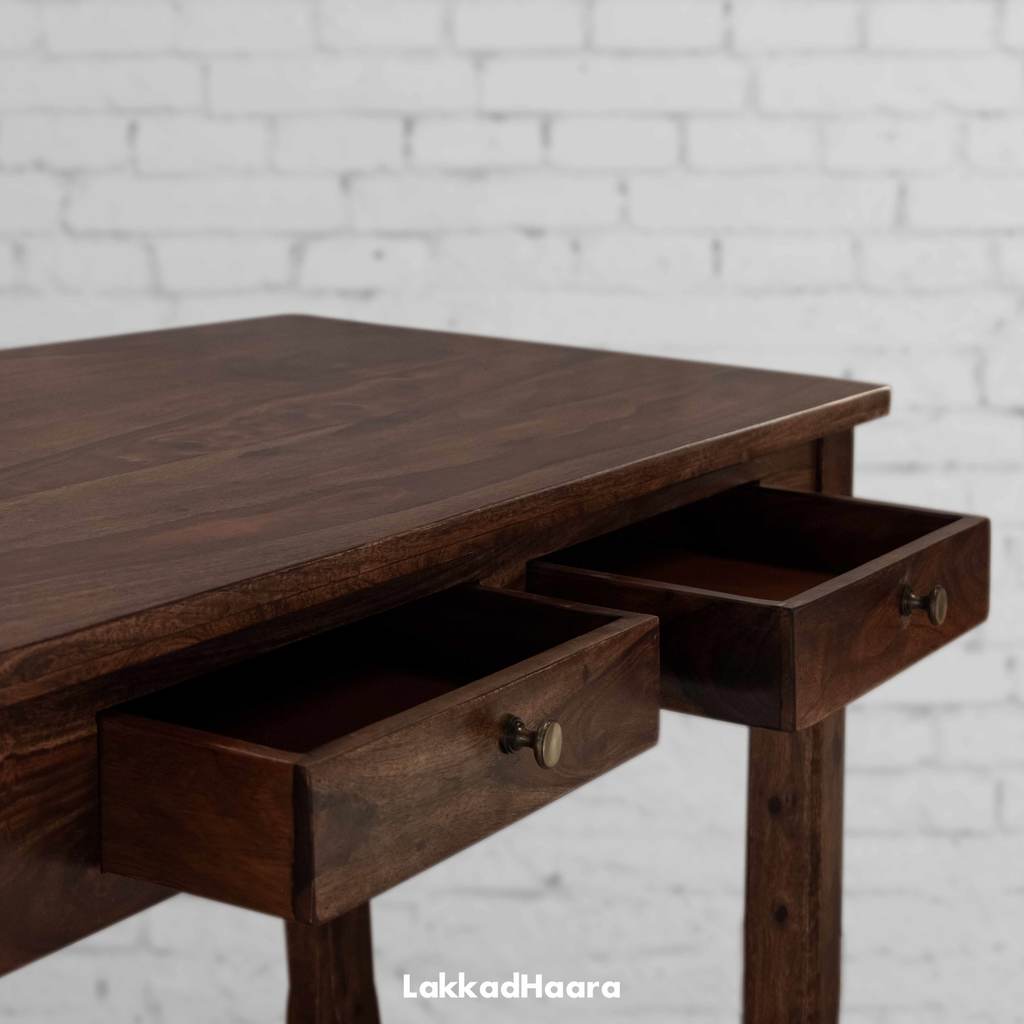Freya Solid Wood Study Table - Lakkadhaara