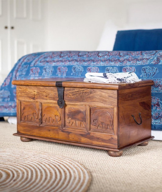 Gajraj Coffee Table Trunk - Lakkadhaara