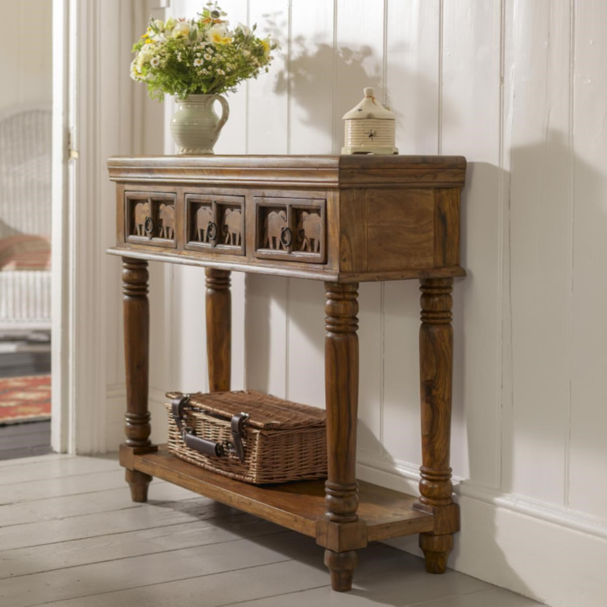 Gajraj Console Table - Lakkadhaara