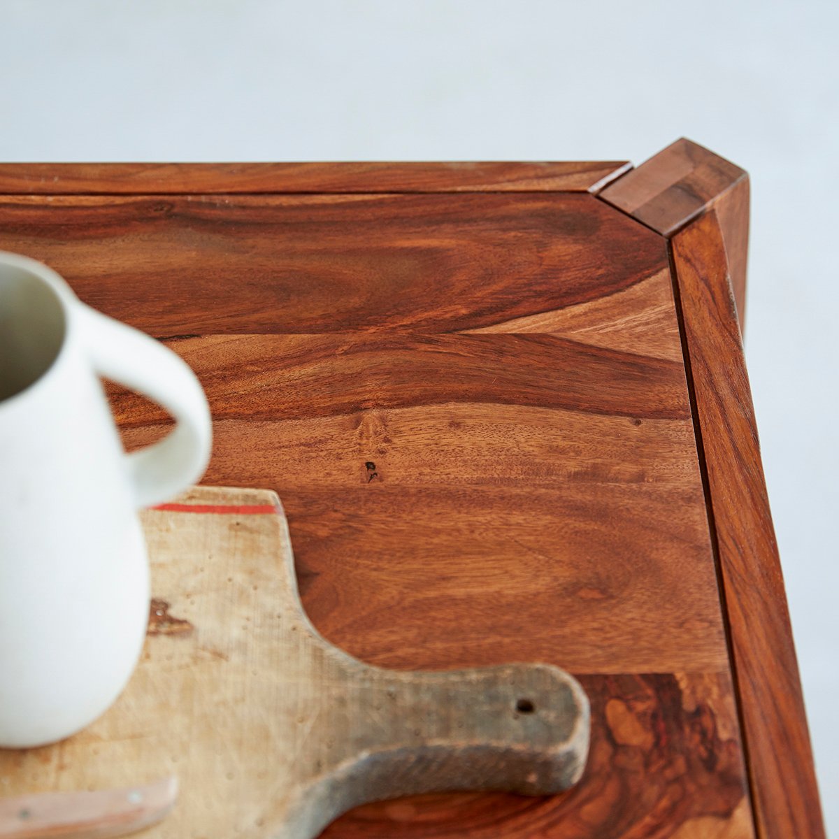 Hector Solid Wood Dining Table - Lakkadhaara
