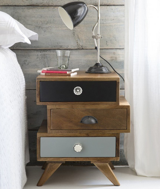 Home Decor Solid Wood Bed Side Table - Lakkadhaara