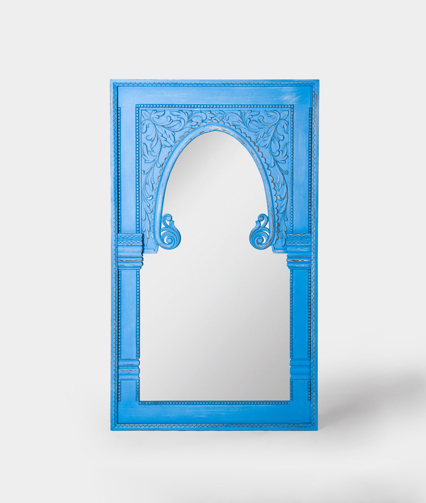 Ishwa Carved Mirror - Lakkadhaara
