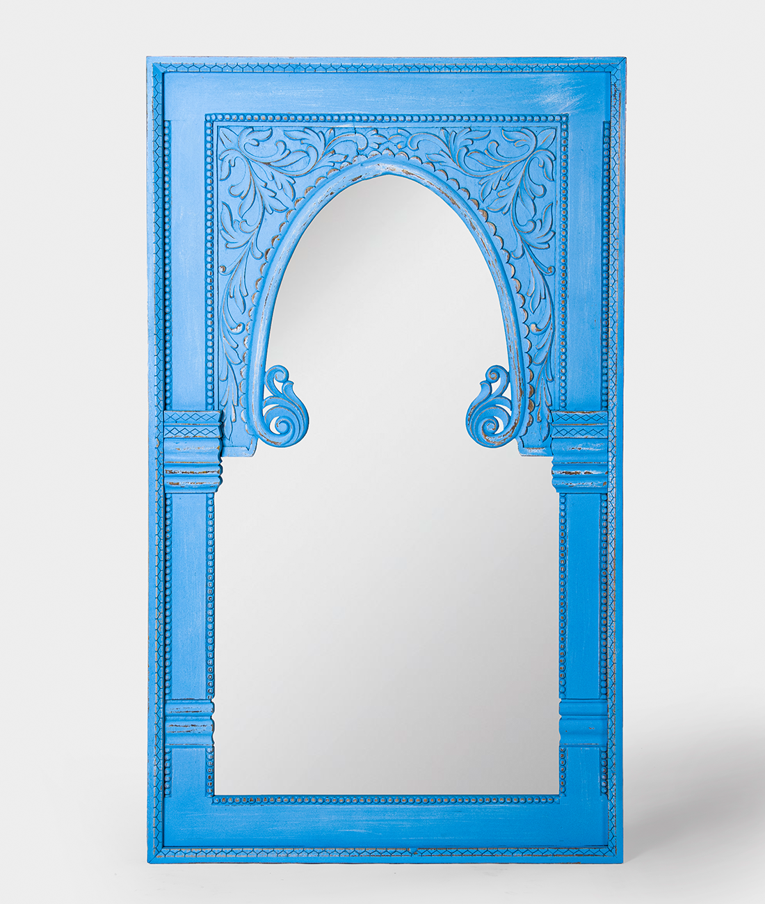 Ishwa Carved Mirror - Lakkadhaara