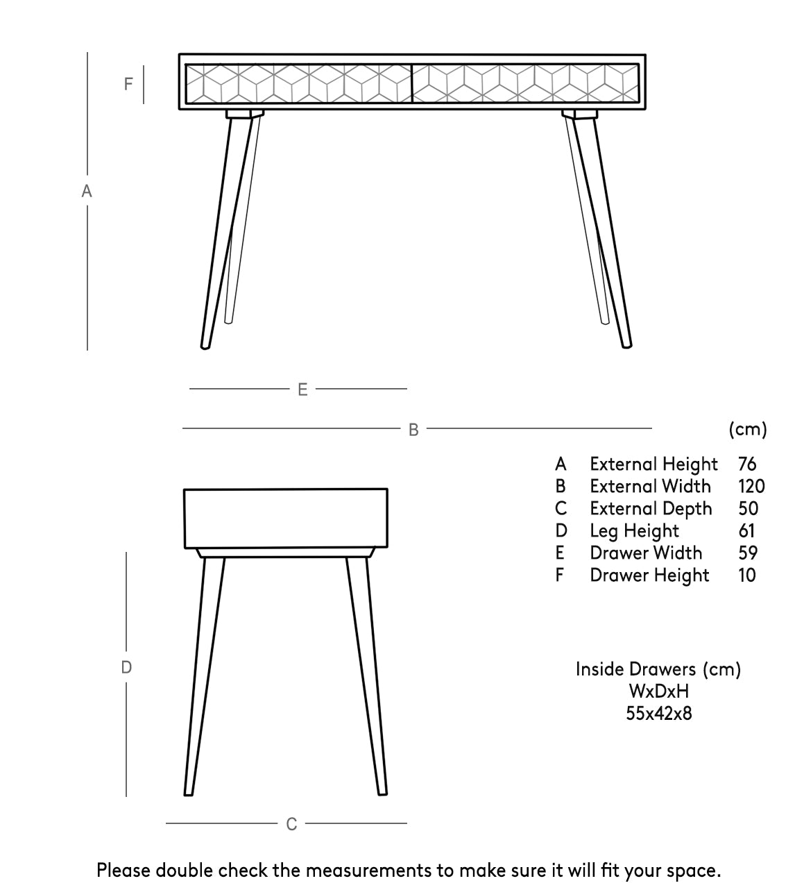 Juno Cube Study Table - Lakkadhaara