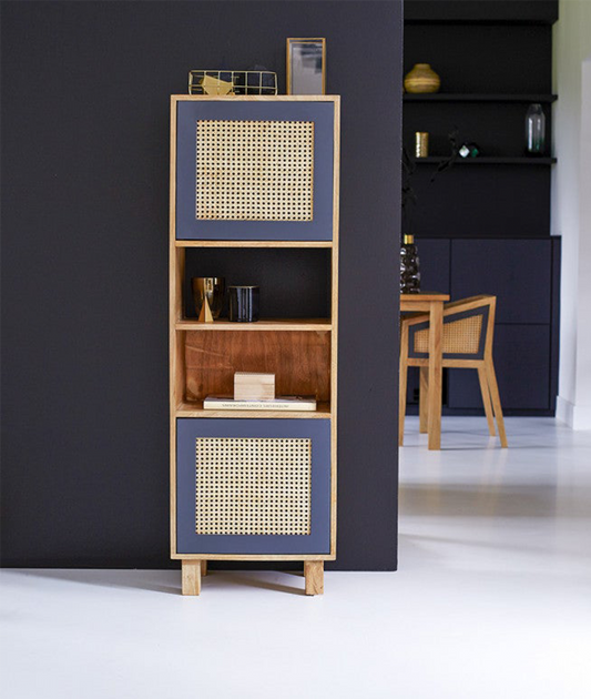 Kanav Solid Wood Bookcase - Lakkadhaara