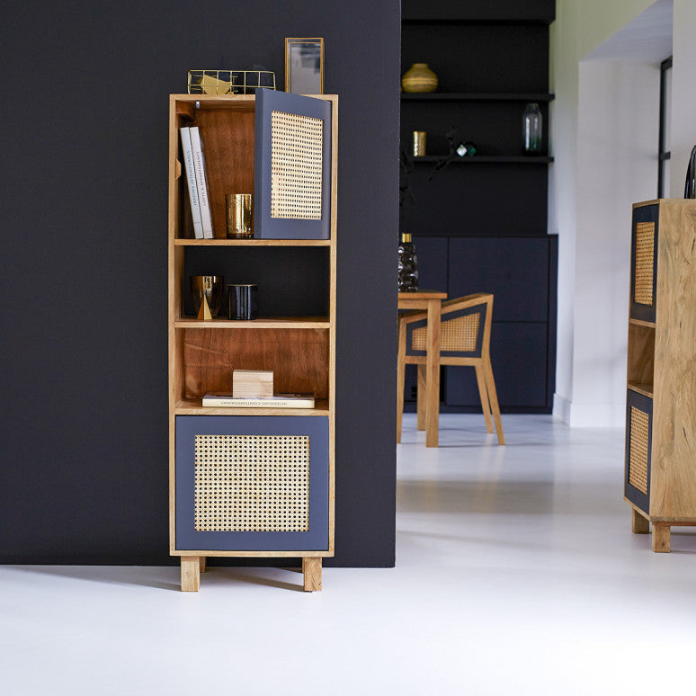 Kanav Solid Wood Bookcase - Lakkadhaara