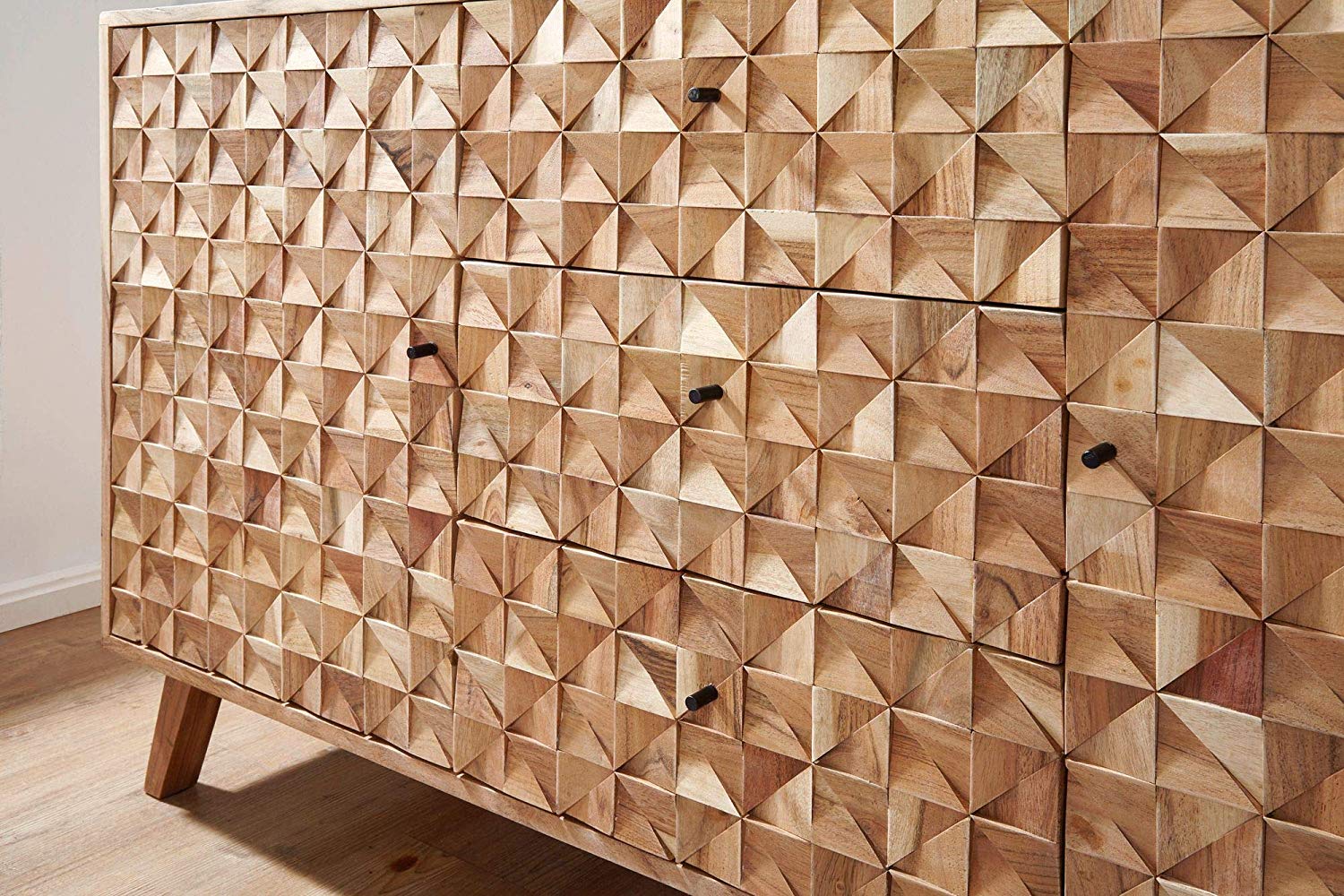 La Mans Solid Wood Sideboard - Lakkadhaara