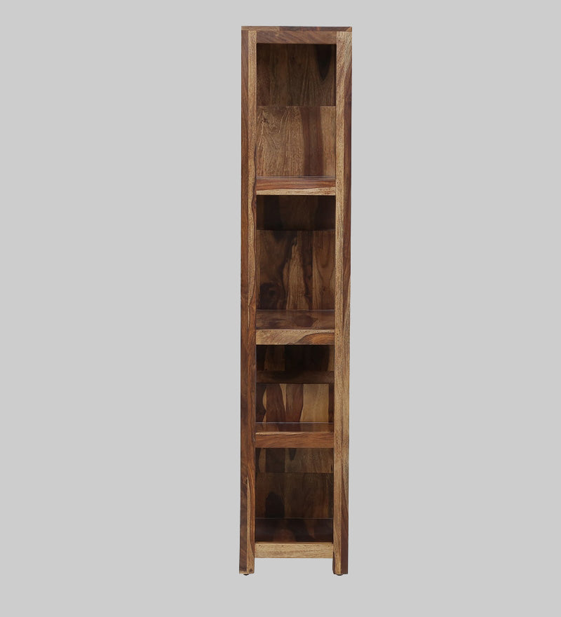 Mid-Century Solid Wood Bookshelf - Lakkadhaara