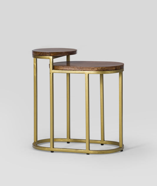 Mrigyasa End Table - Lakkadhaara
