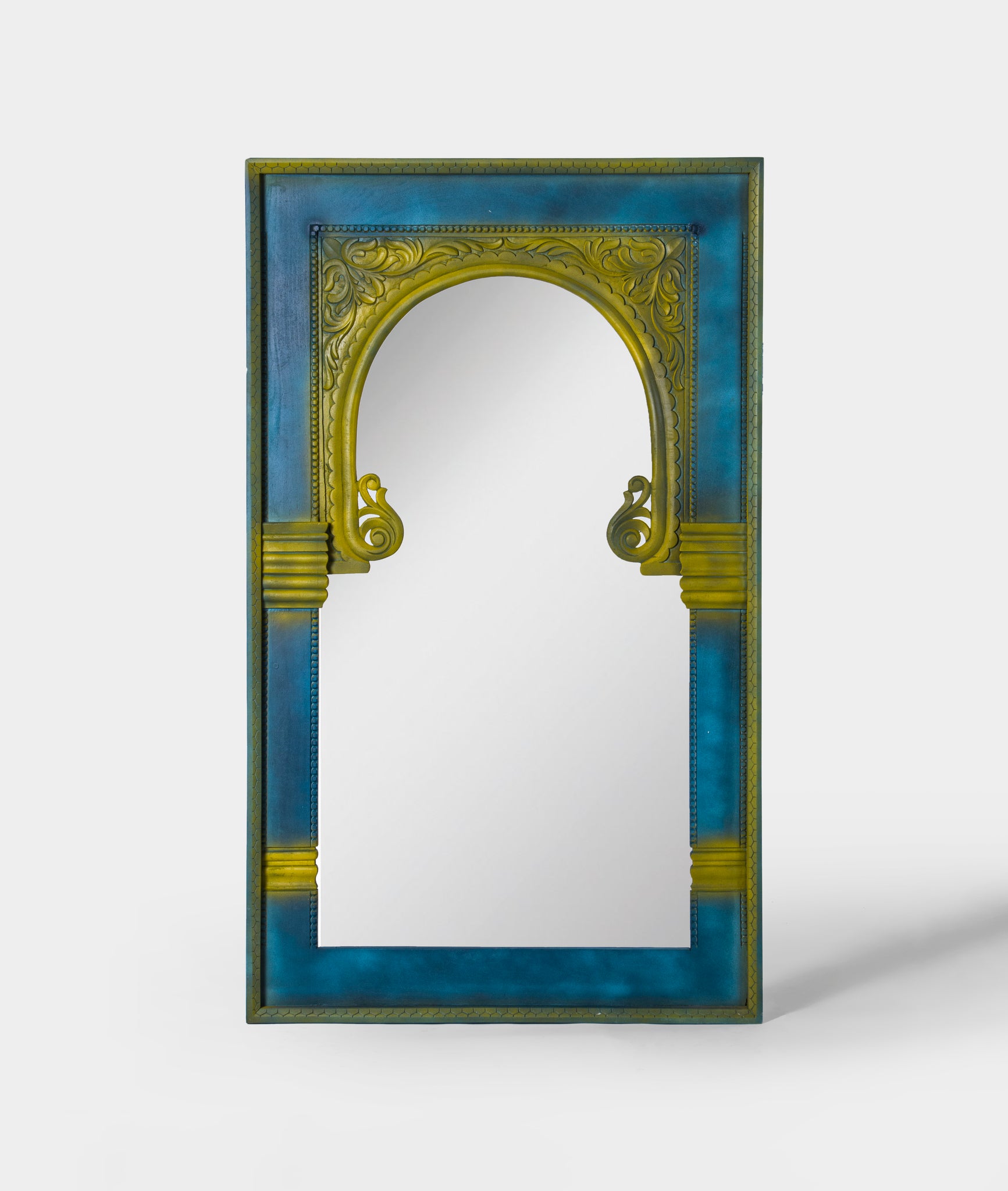 Mrugaj Carved Mirror - Lakkadhaara