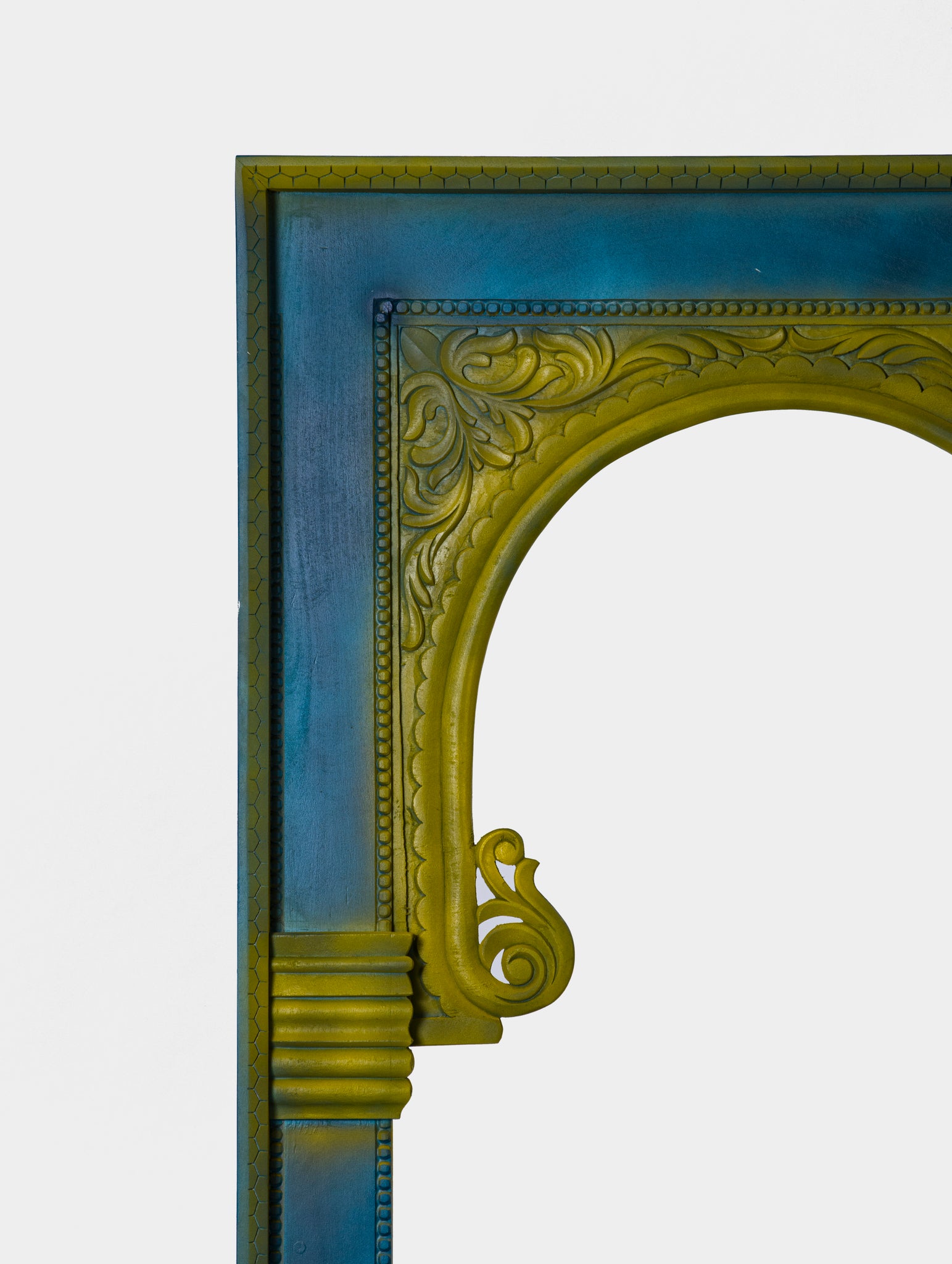 Mrugaj Carved Mirror - Lakkadhaara