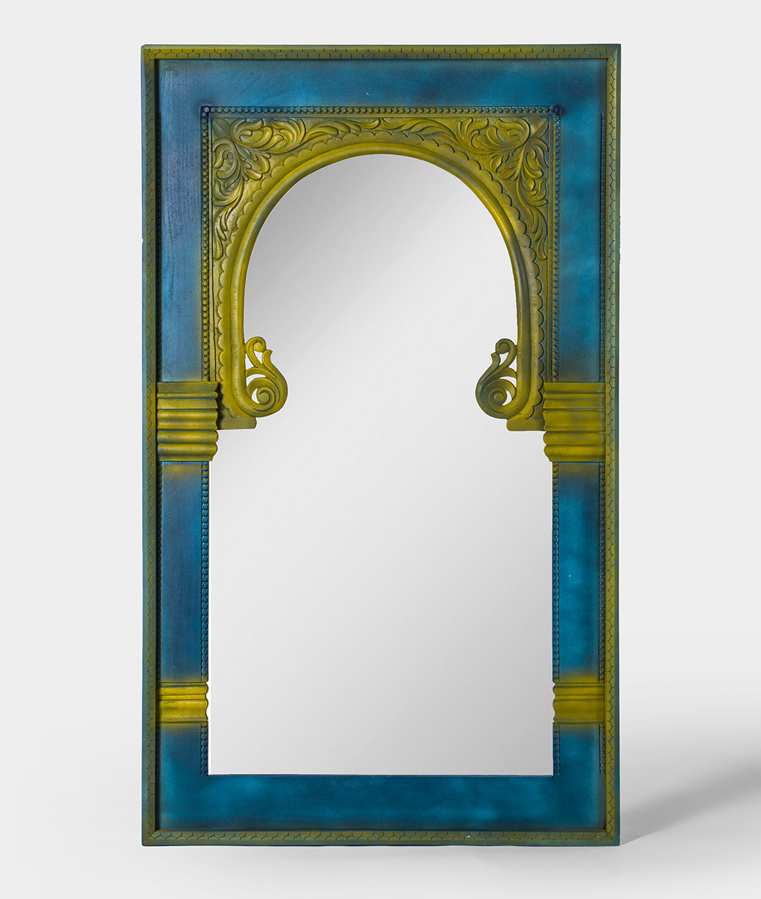 Mrugaj Carved Mirror - Lakkadhaara