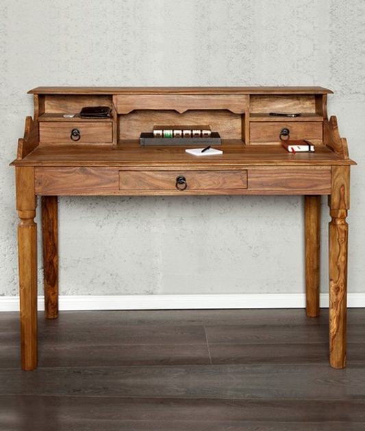 Jaipur Solid Wood Study Table With Three Drawers