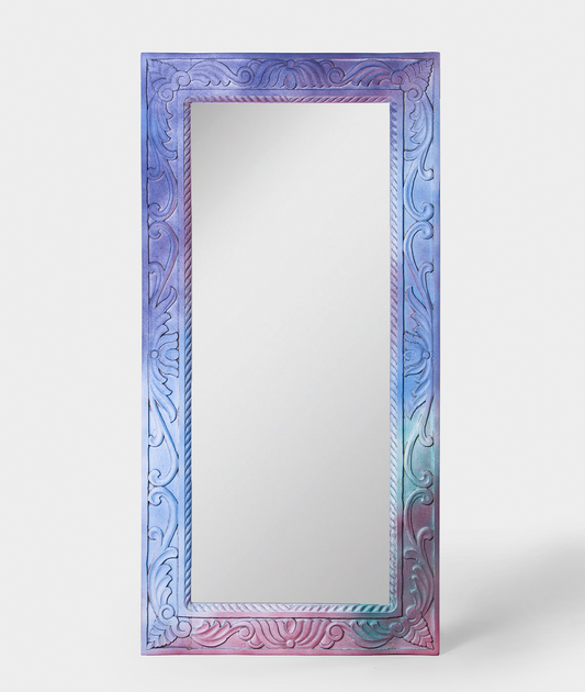 Nimit Carved Mirror - Lakkadhaara