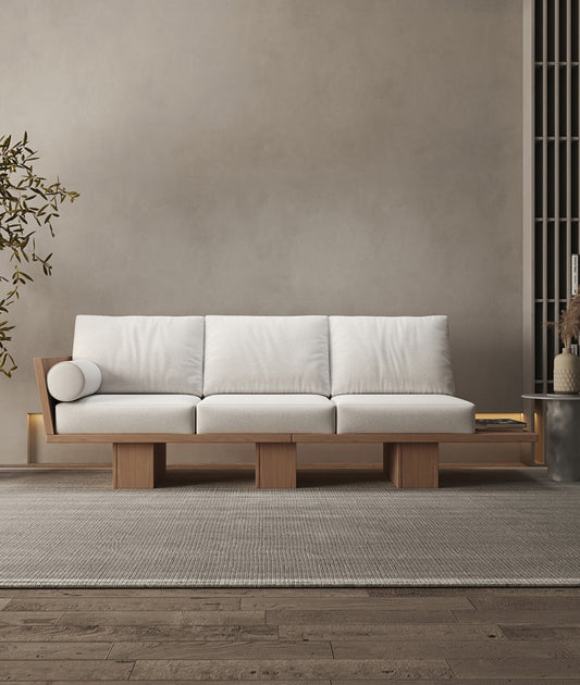 Parma Solid Wood Sofa - Lakkadhaara
