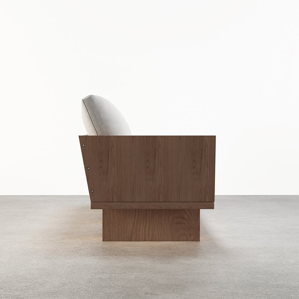 Parma Solid Wood Sofa - Lakkadhaara