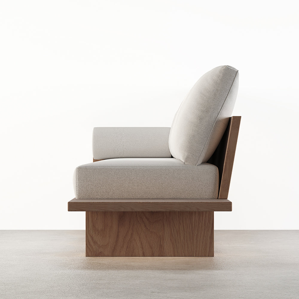 Parma Solid Wood Sofa - Lakkadhaara