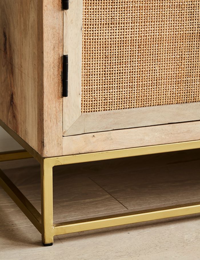 Rattan Webbed TV unit - Lakkadhaara