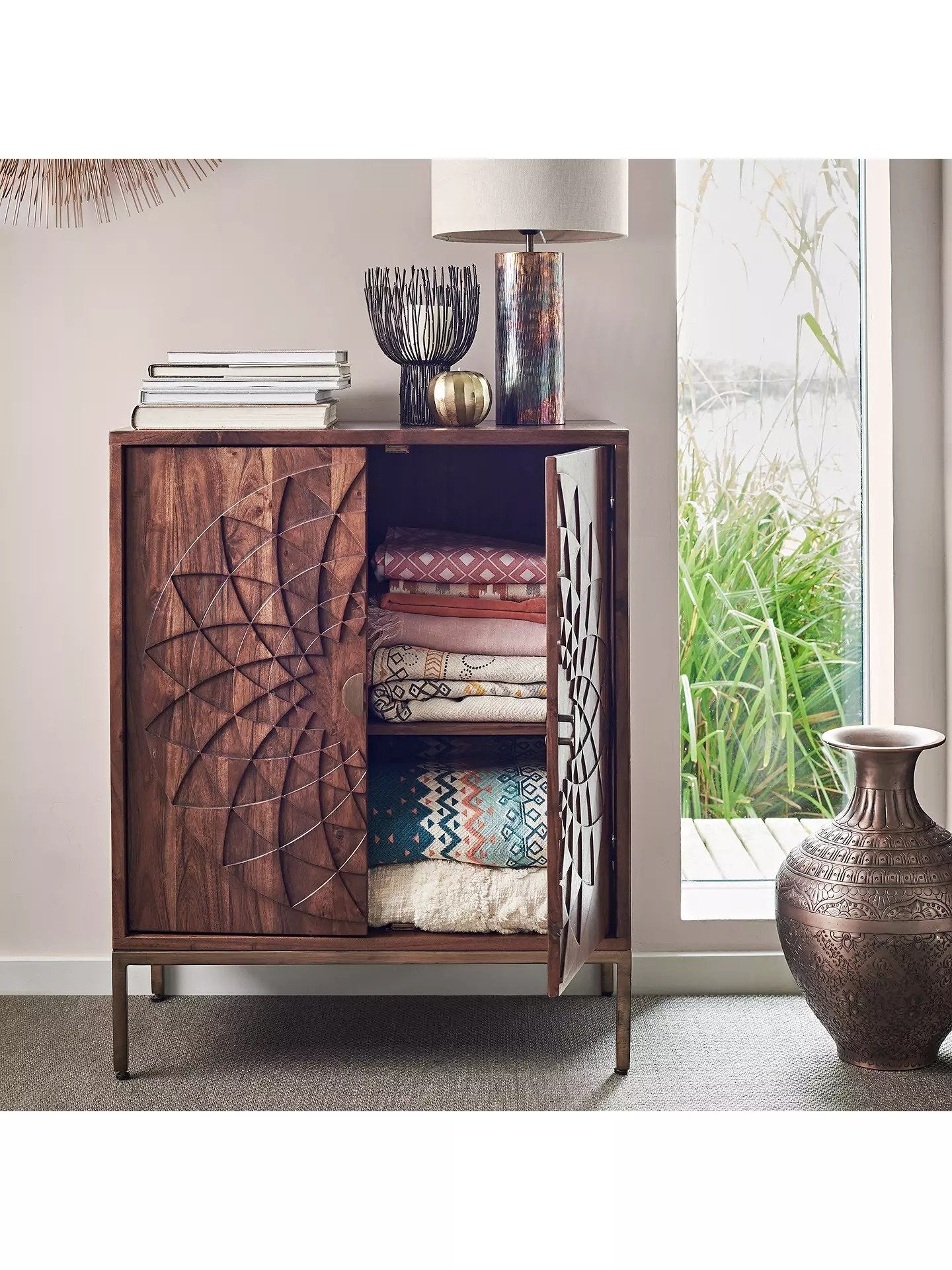 Romulus Storage Cabinet - Lakkadhaara