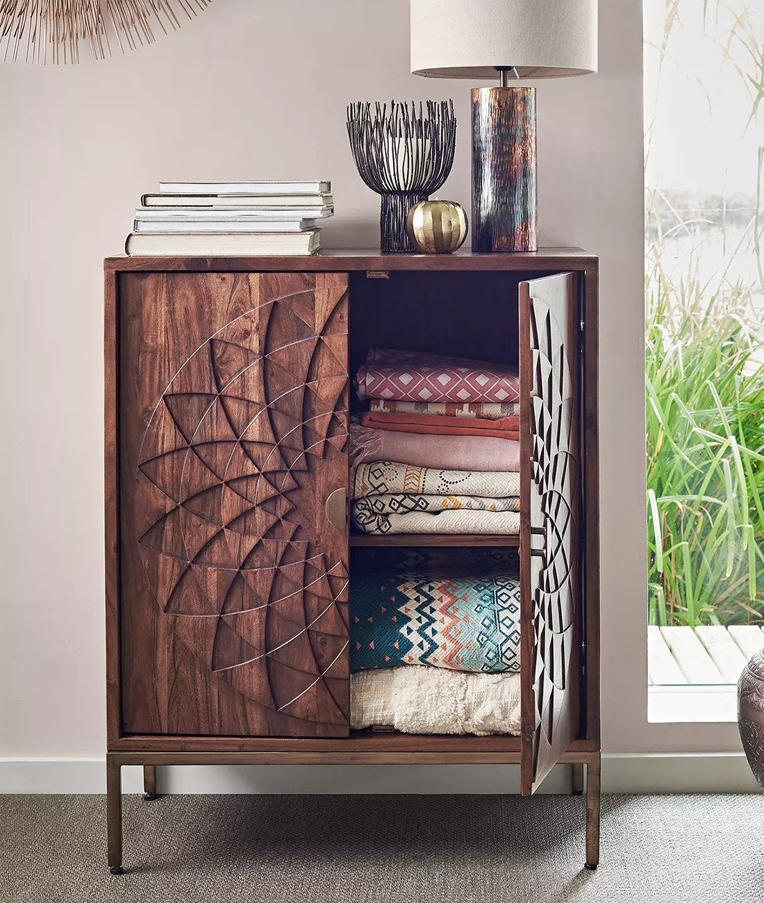 Romulus Storage Cabinet - Lakkadhaara