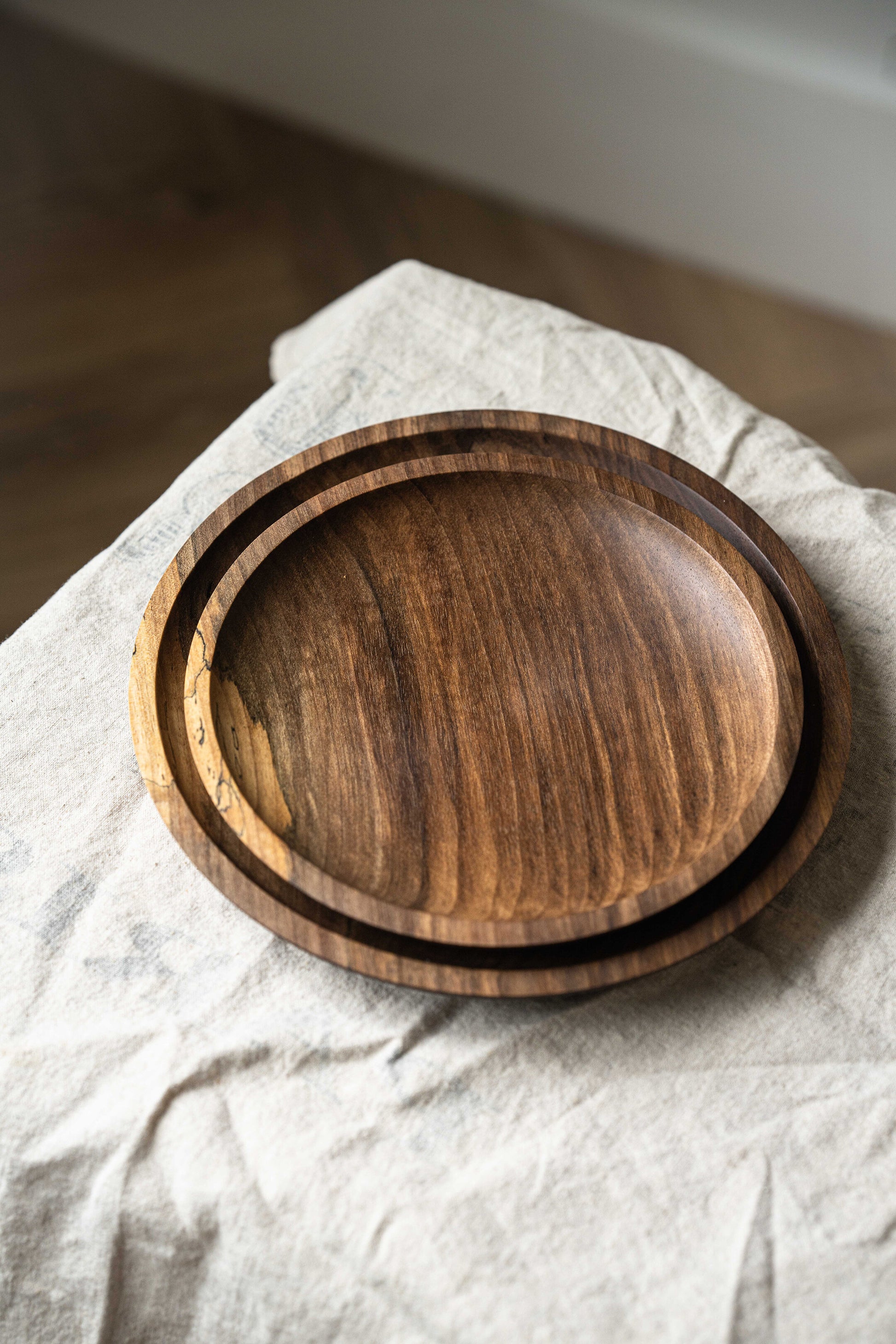 Tamaki Hand Carved Plate - Lakkadhaara