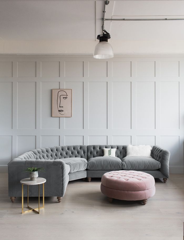 Theseus Chesterfield Corner Sofa - Lakkadhaara