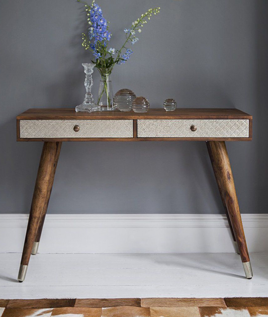 Vasco Da Gama Solid Wood Study Table - Lakkadhaara