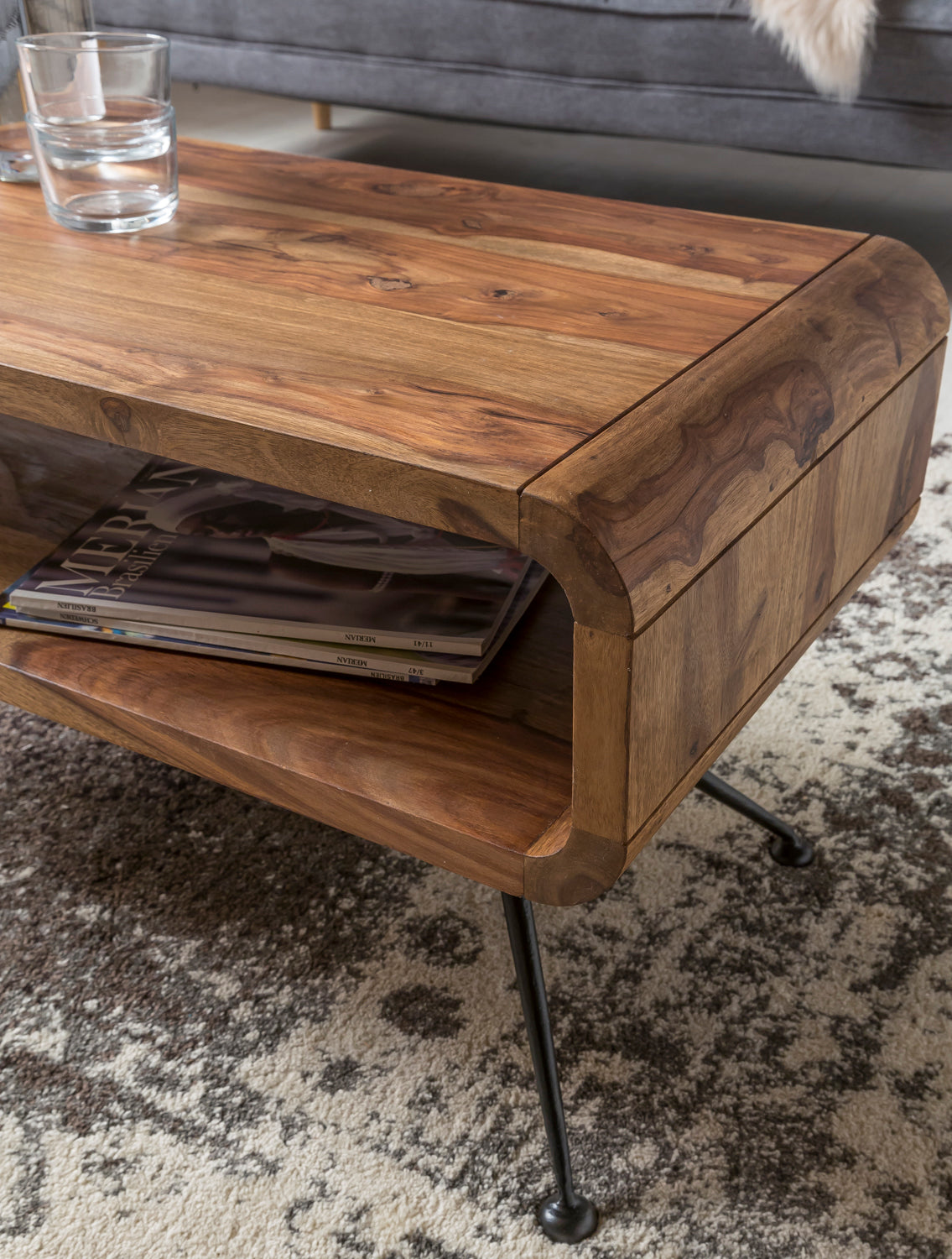 Sheera Solid Wood Center Table