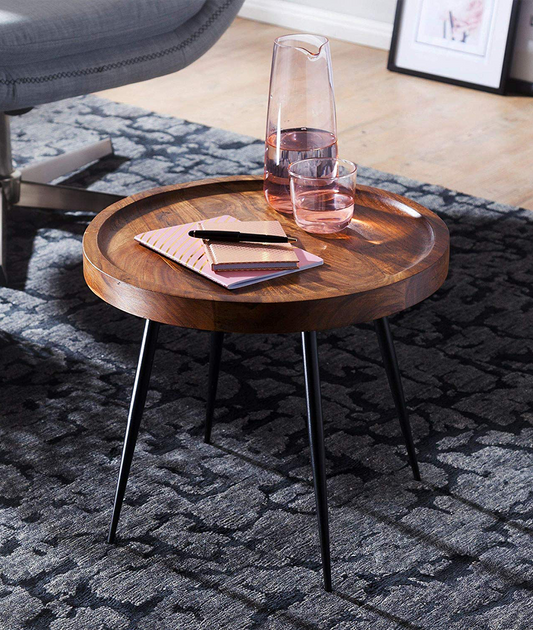 Albi Solid Wood End Table