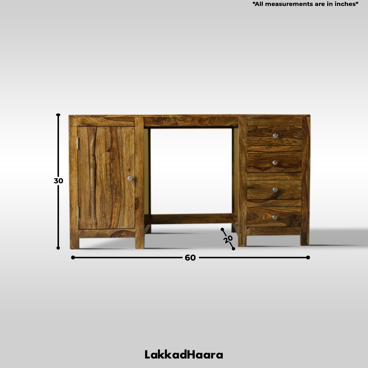 Anthea Solid Wood Study Table