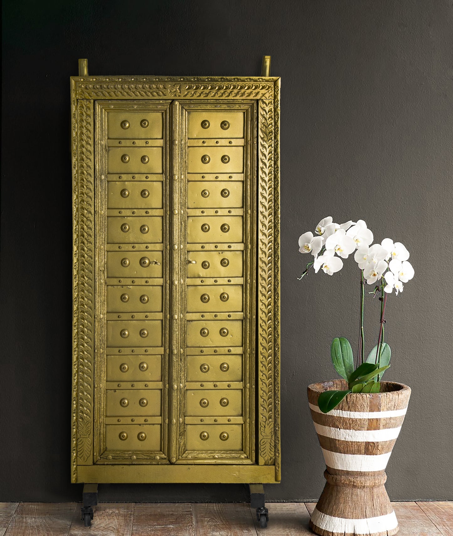 Golden Antique Door