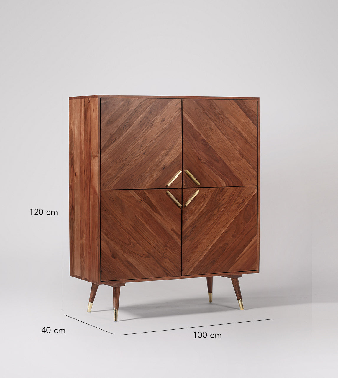 Troy Cabinet in Solid Wood